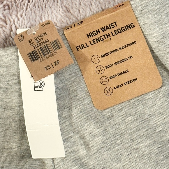 {PINK VICTORIAS SECRET} LOVE PINK HIGH WAIST FULL LENGTH LEGGING - Picture 3 of 3